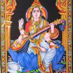 Goddess of Music Wall Tapestry